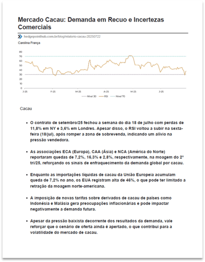 capa- relatório de cacau 2 capa- relatório de cacau 2