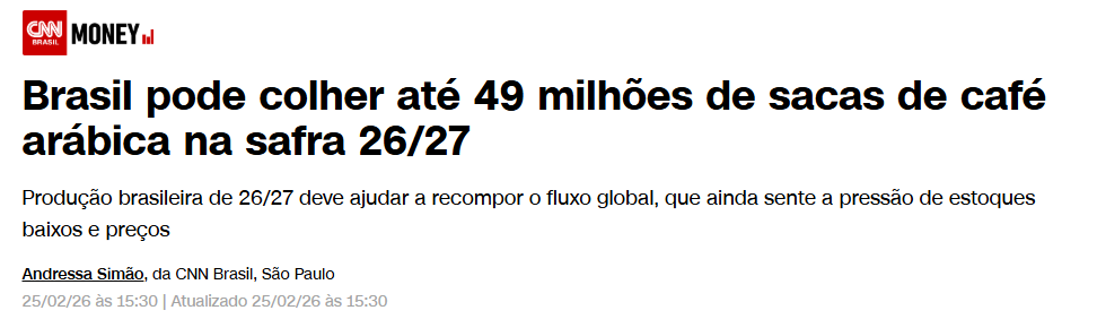 Captura da matéria publicada por CNN Brasil
